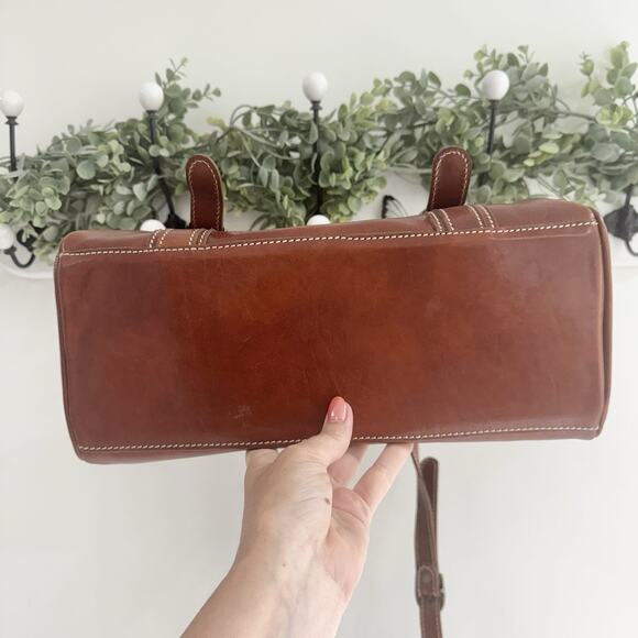 Tuscany Leather MONALISA DOCTOR GLADSTONE LEATHER BAG TS - Picture 2 of 5